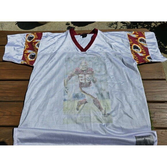 Throwback Stars Washington Redskins Style Jersey Clinton Portis? 3XL Made In USA - Picture 1 of 14